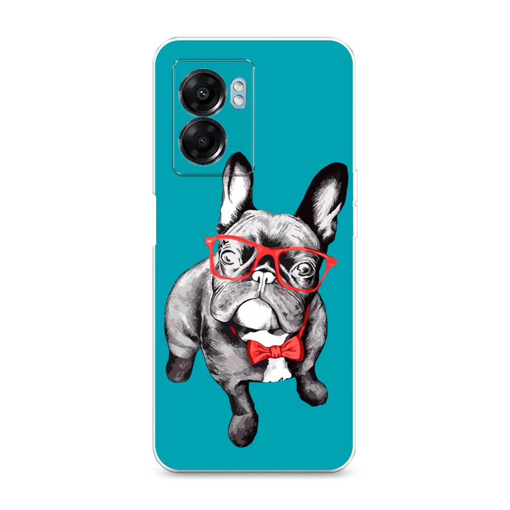 

Чехол на Oppo A57 5G/OnePlus Nord N300 5G "Французский бульдог", 2510250-1