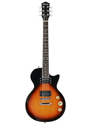 DONNER LP-124 Sunburst электрогитара, цвет санберст, чехол в комплекте