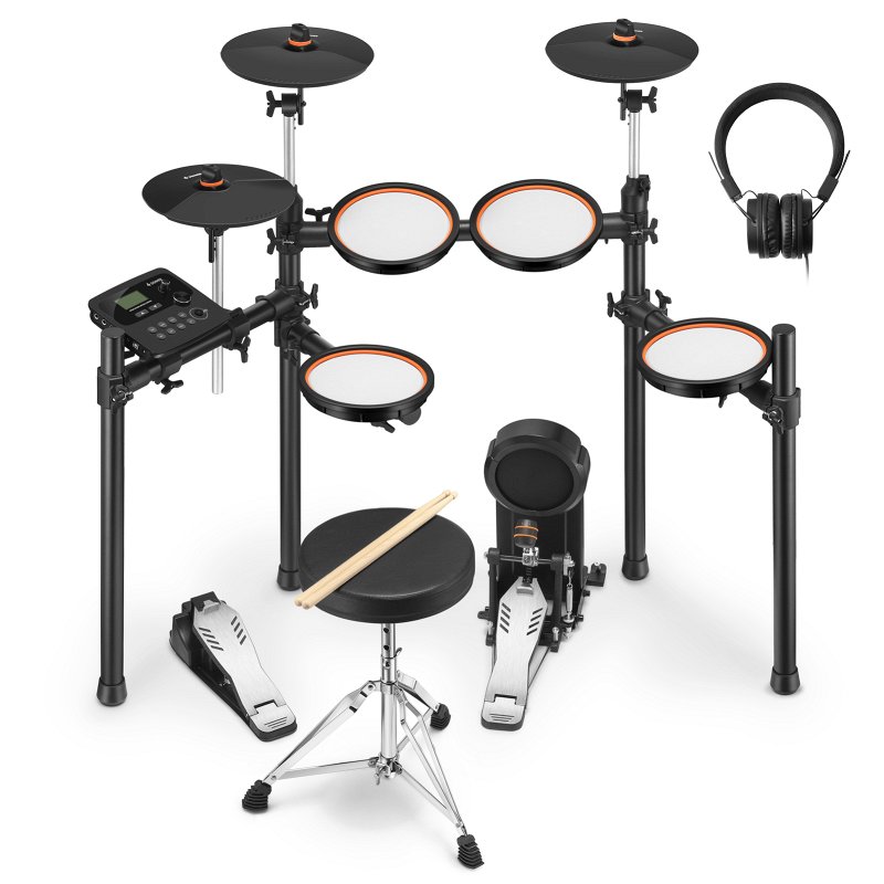 DONNER DED-100 Electric Drum Set 5 Drums 3 Cymbals электронная ударная установка