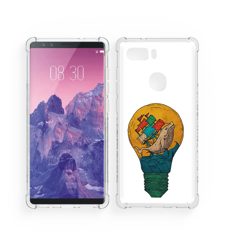 

Чехол MyPads Tocco для ZTE Nubia Z17S кит в лампочке с парусами (PT94929.470.387), Прозрачный, Tocco