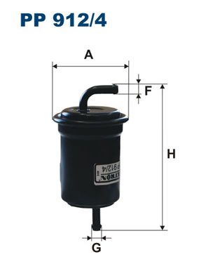 

Фильтр Топливный Рр912/4 FILTRON pp9124