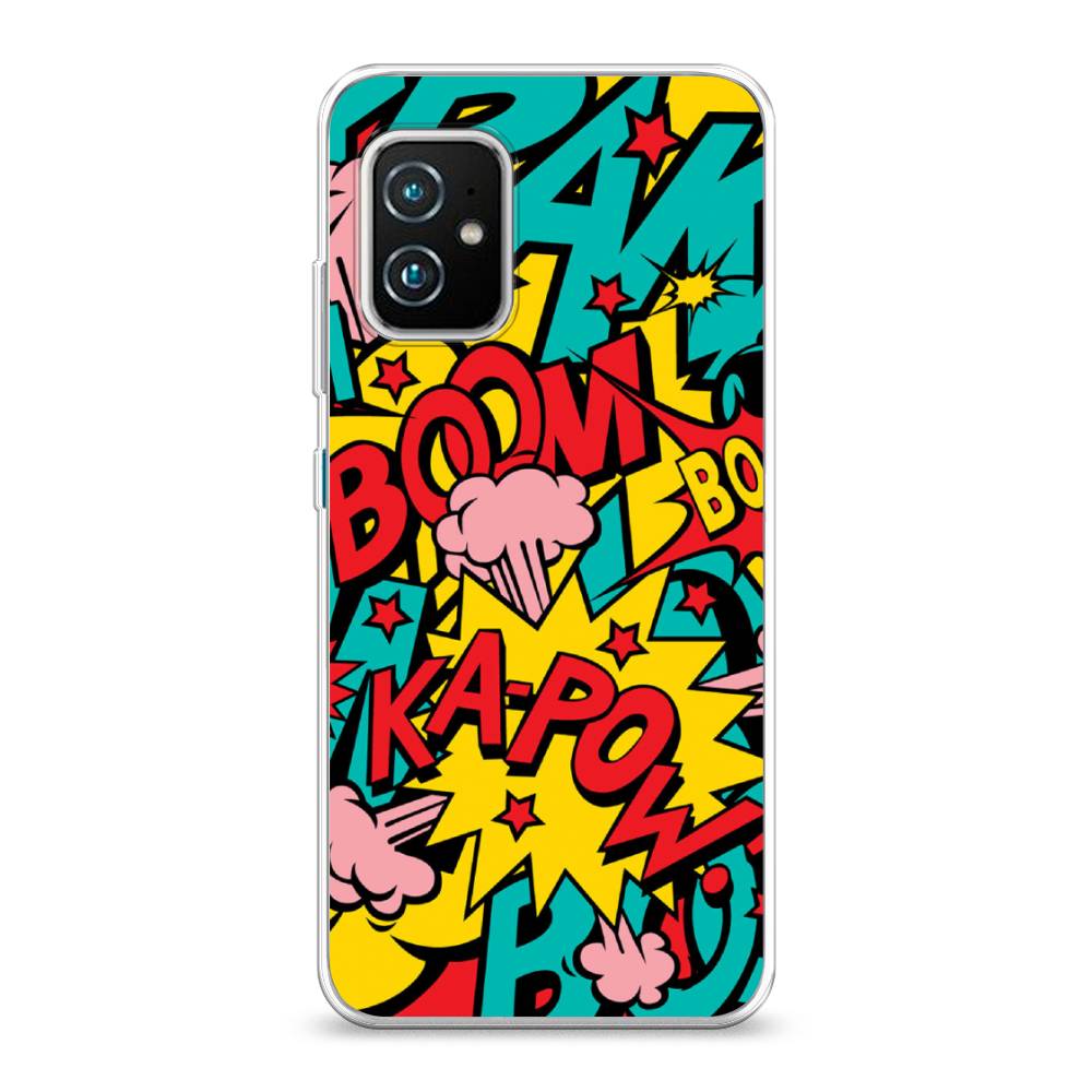 фото Чехол awog "постер pop art" для asus zenfone 8