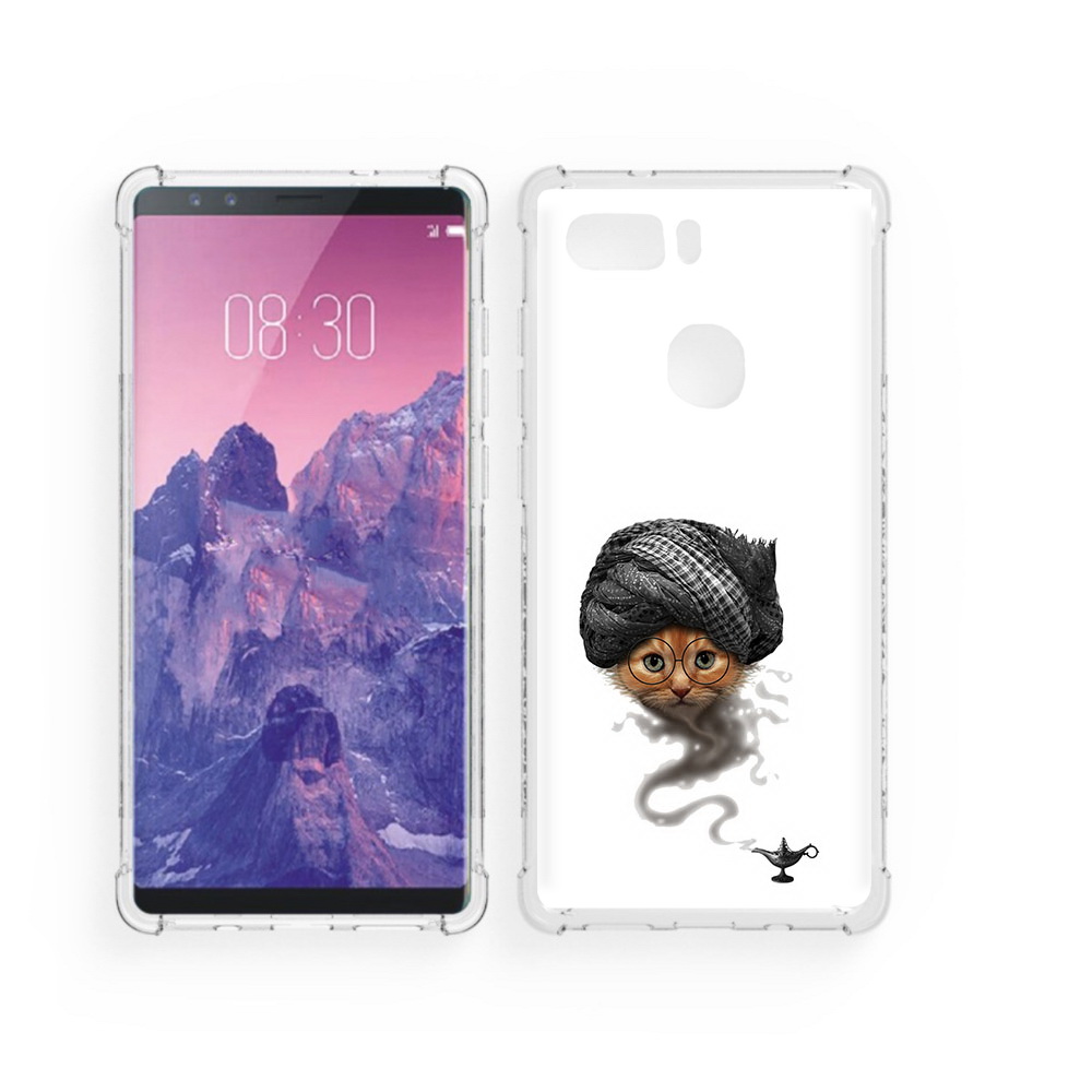 

Чехол MyPads Tocco для ZTE Nubia Z17S кот джин (PT94929.470.398), Прозрачный, Tocco