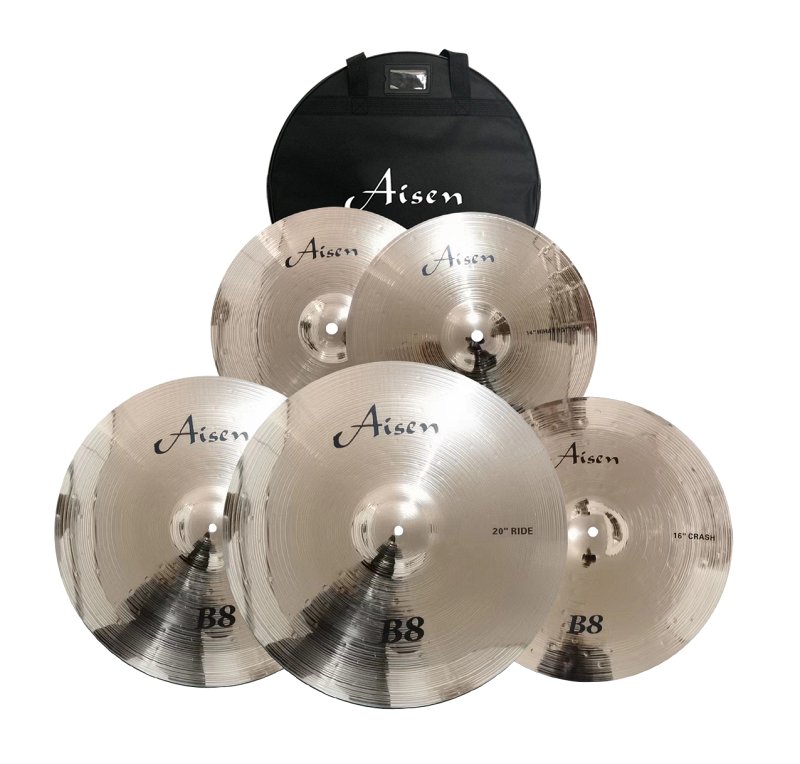 AISEN B8 CYMBAL PACK набор тарелок 14,16,18,20 + чехол для тарелок