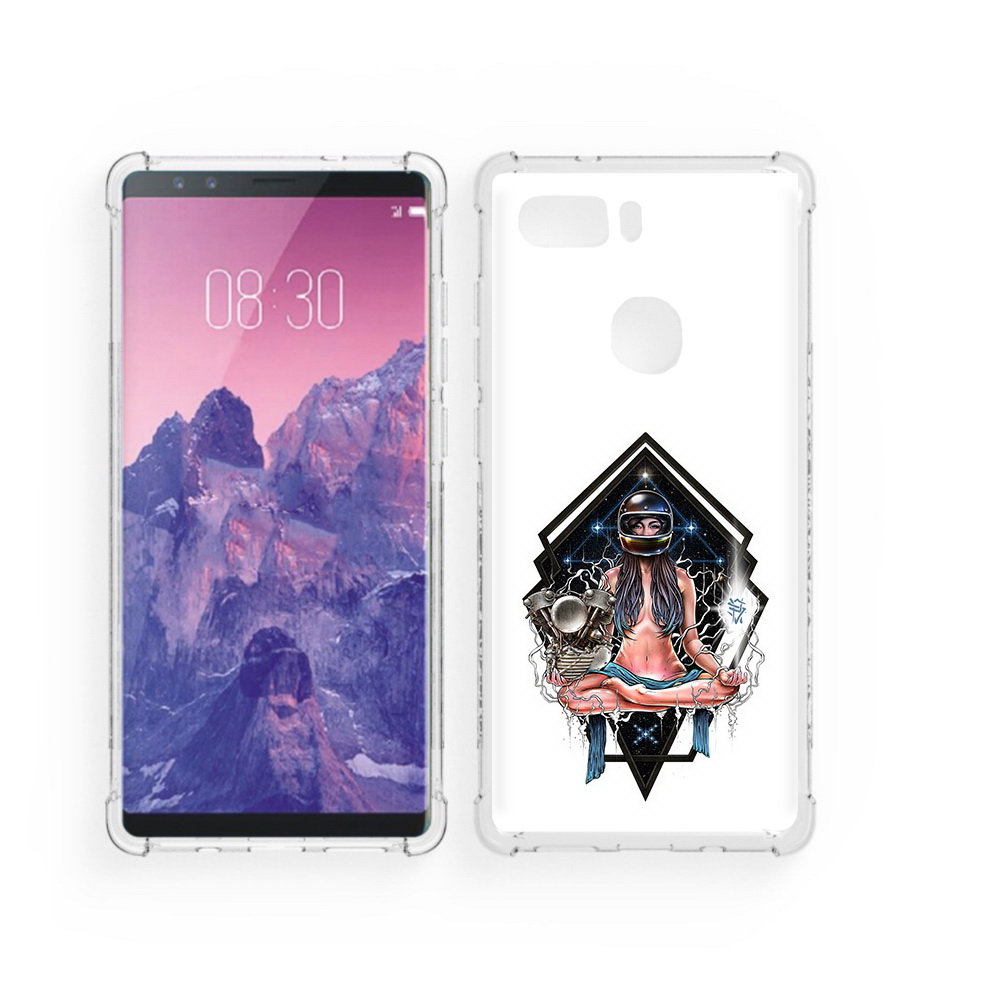 

Чехол MyPads Tocco для ZTE Nubia Z17S красивая девушка в шлеме (PT94929.470.406), Прозрачный, Tocco