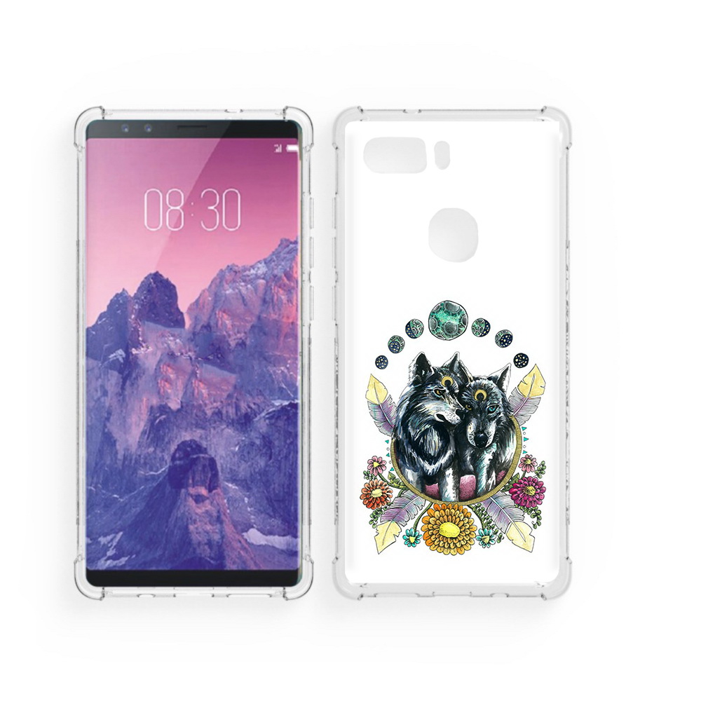 

Чехол MyPads Tocco для ZTE Nubia Z17S красивые волки абстракция (PT94929.470.408), Прозрачный, Tocco