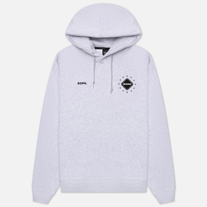 

Мужская толстовка F.C. Real Bristol Big Logo Team Hoodie серый, Размер S, Big Logo Team Hoodie