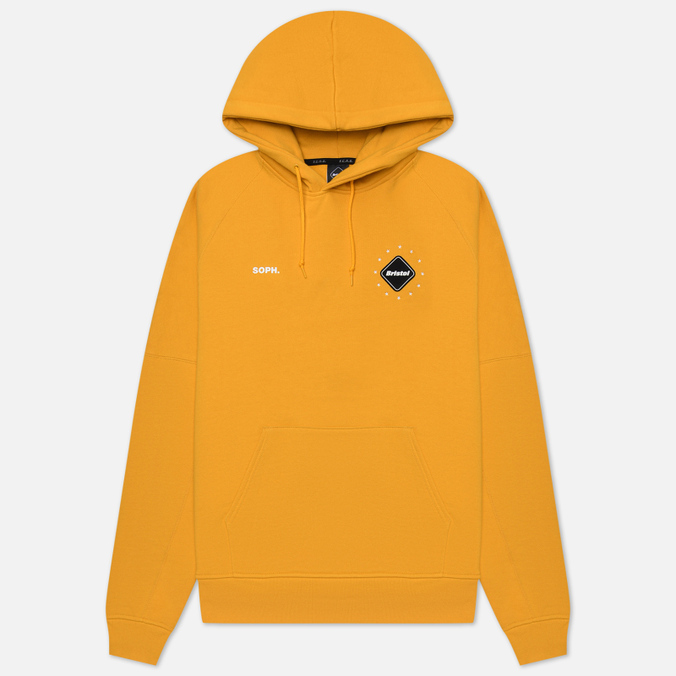 

Мужская толстовка F.C. Real Bristol Big Logo Team Hoodie жёлтый, Размер M, Желтый, Big Logo Team Hoodie