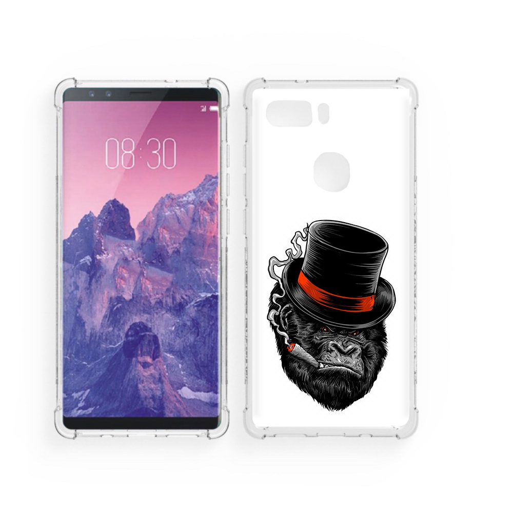 

Чехол MyPads Tocco для ZTE Nubia Z17S дизайнерская горилла (PT94929.470.431), Прозрачный, Tocco
