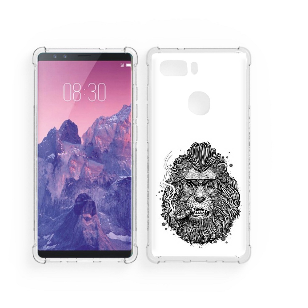 

Чехол MyPads Tocco для ZTE Nubia Z17S курящий лев (PT94929.470.432), Прозрачный, Tocco