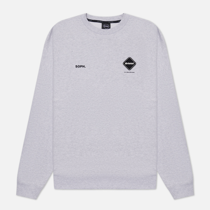 

Мужская толстовка F.C. Real Bristol Star Applique Team Crew Neck серый, Размер M, Star Applique Team Crew Neck