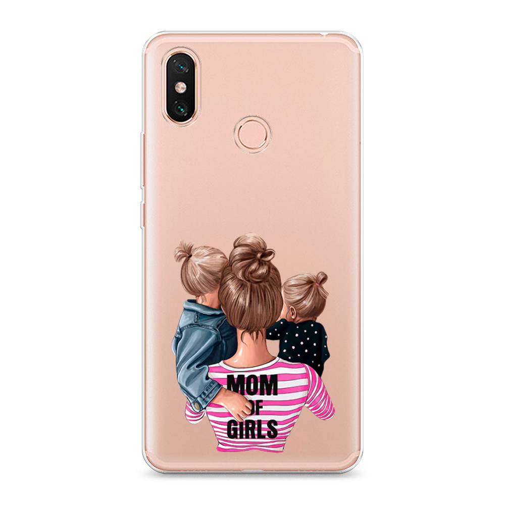 

Чехол Awog на Xiaomi Mi Max 3 "Mom of Girls", Разноцветный, 34350-6
