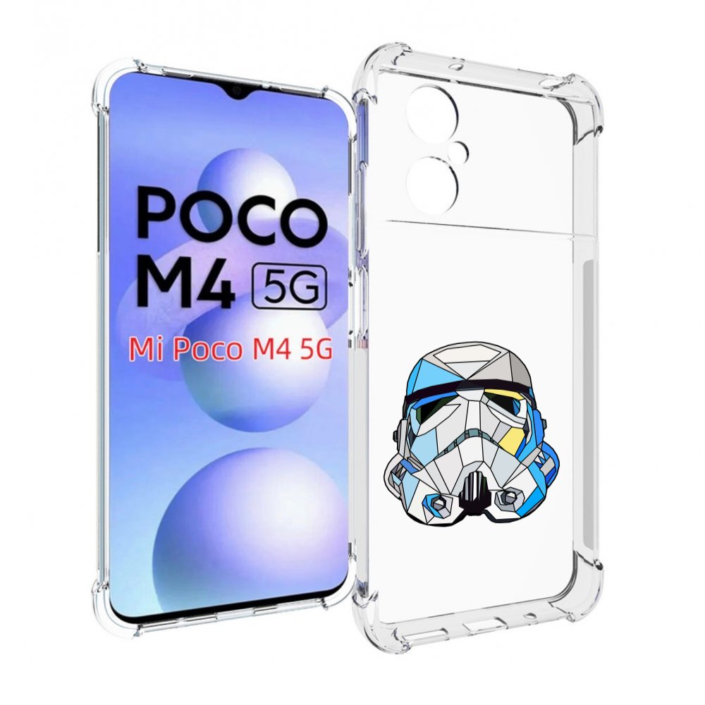 

Чехол Mypads Star Wars Дарт Вейдер Для Poco M4 5G, Прозрачный, Tocco