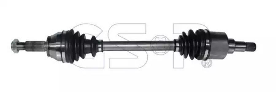 

GSP Привод в сборе FORD FIESTA V/FUSION 1.0-1.6TDCI 01- лев. +ABS 1шт