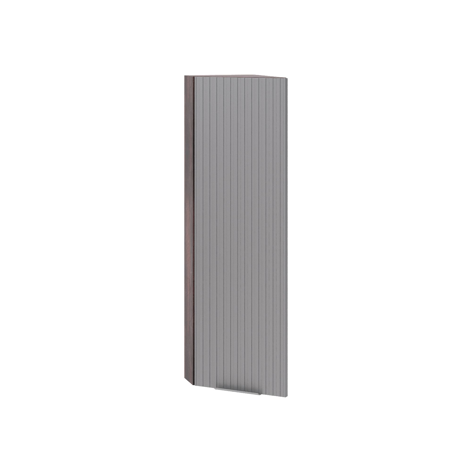 

Кухонный модуль настенный Сурская мебель Сиэль Ян 30x31,8x92 см высокий торцевой, Коричневый;серый, Сиэль Ян