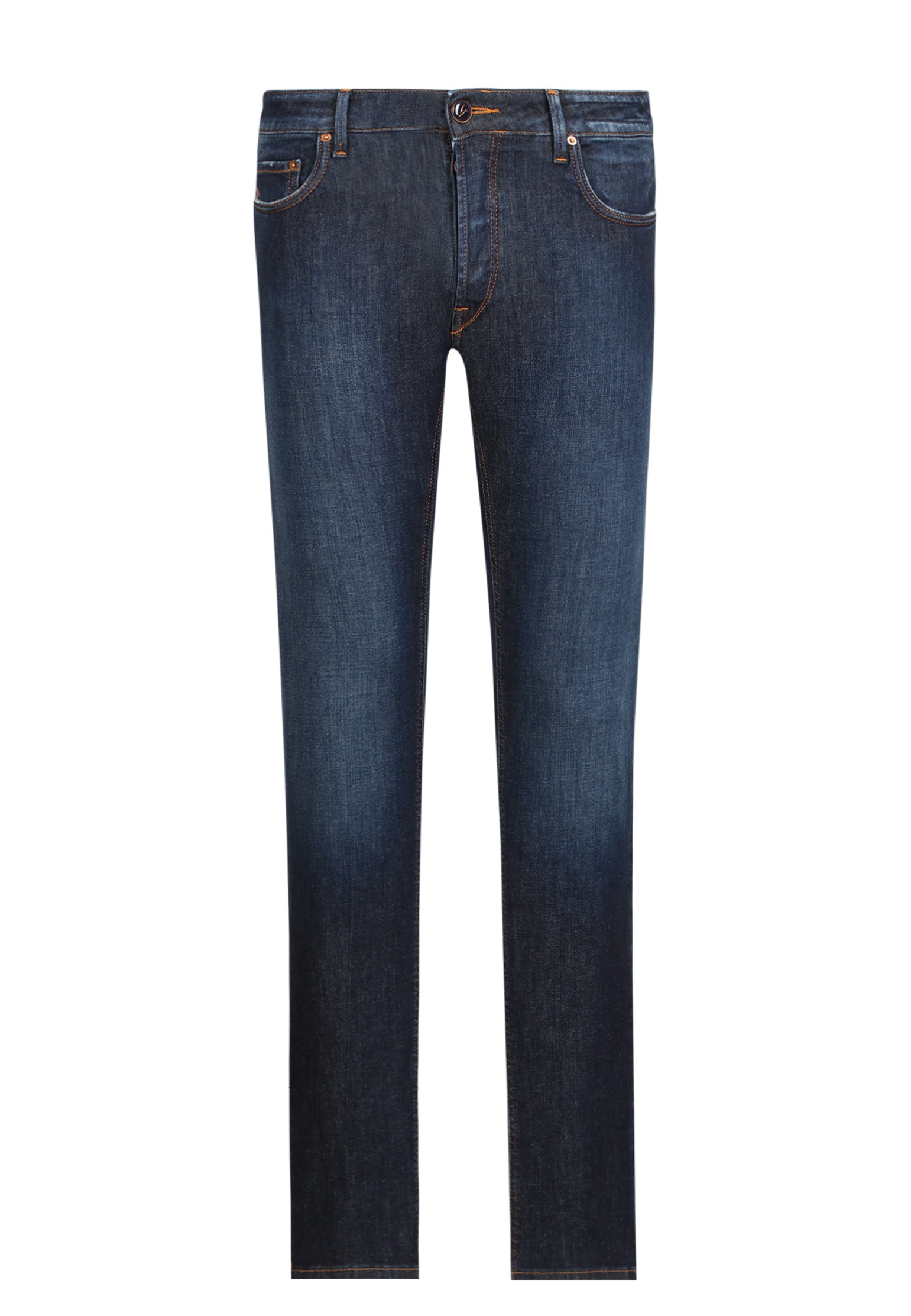 

Джинсы мужские HANDPICKED 132450 синие 34, Синий, 132450