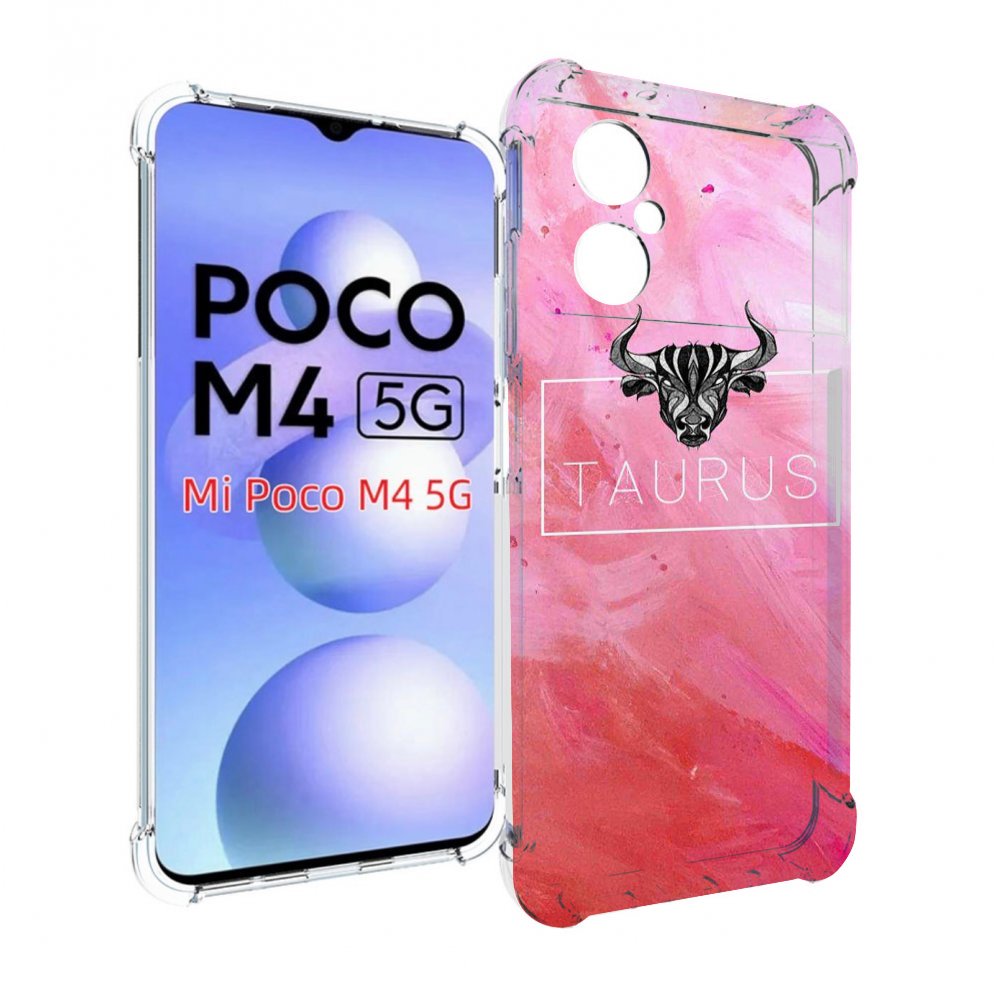

Чехол MyPads знак-зодиака-телец-3 для Xiaomi Poco M4 5G, Прозрачный, Tocco