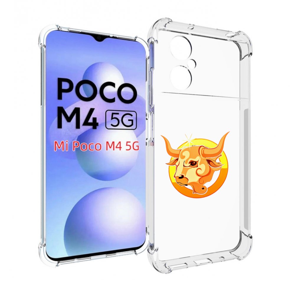 

Чехол MyPads знак-зодиака-телец-6 для Xiaomi Poco M4 5G, Прозрачный, Tocco