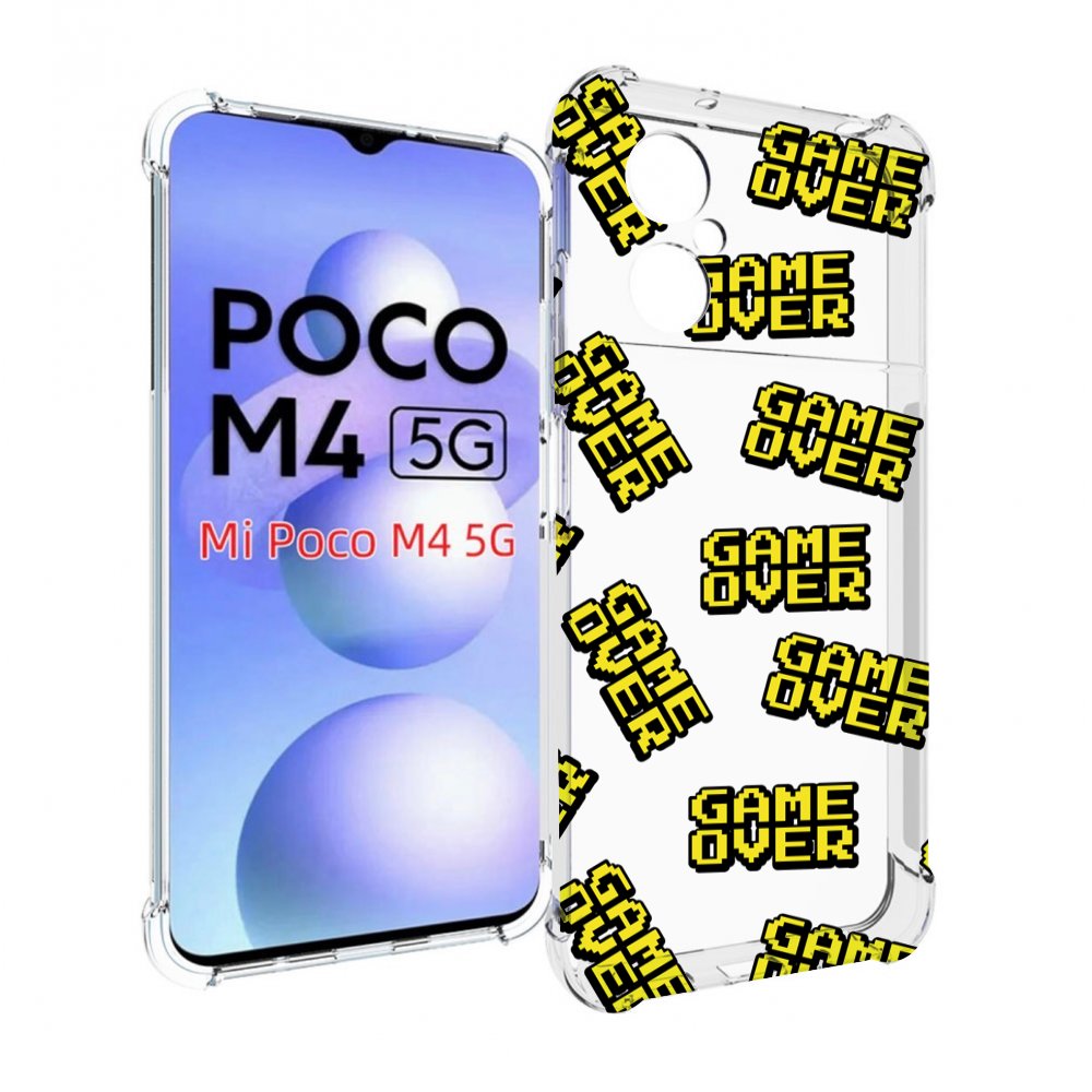 

Чехол MyPads игра-окончена для Xiaomi Poco M4 5G, Прозрачный, Tocco