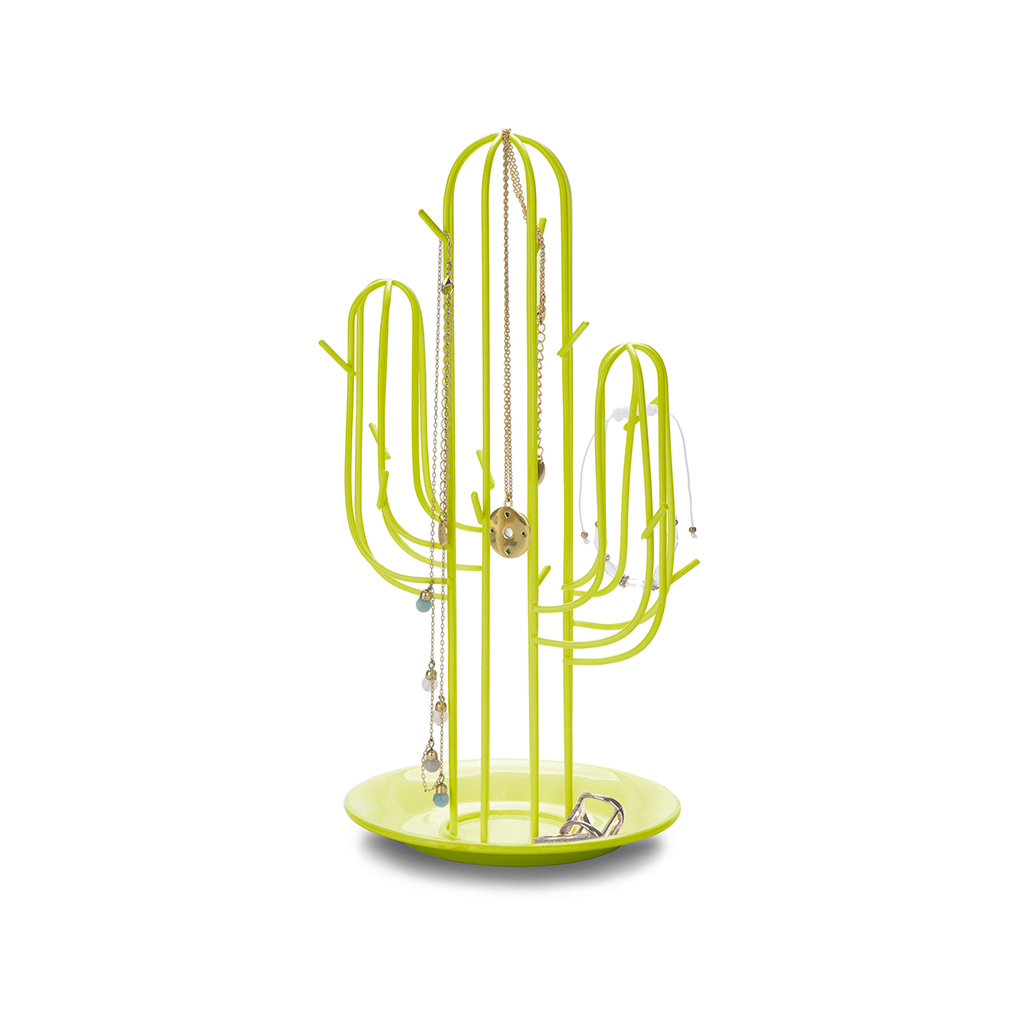 фото Подставка для украшений cactus зеленая balvi