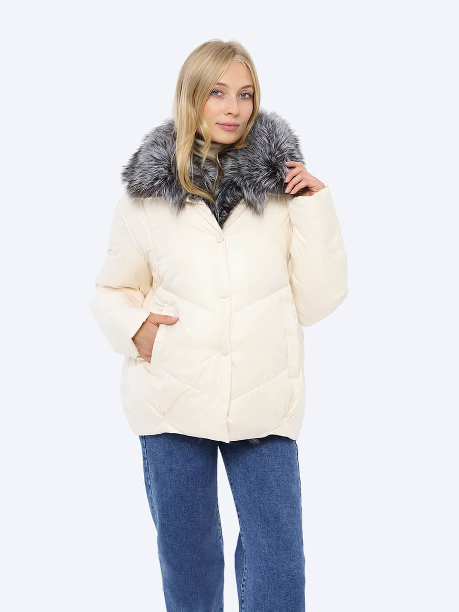 

Куртка женская Vitacci RP2310-08 бежевая 48 RU, Бежевый, RP2310-08