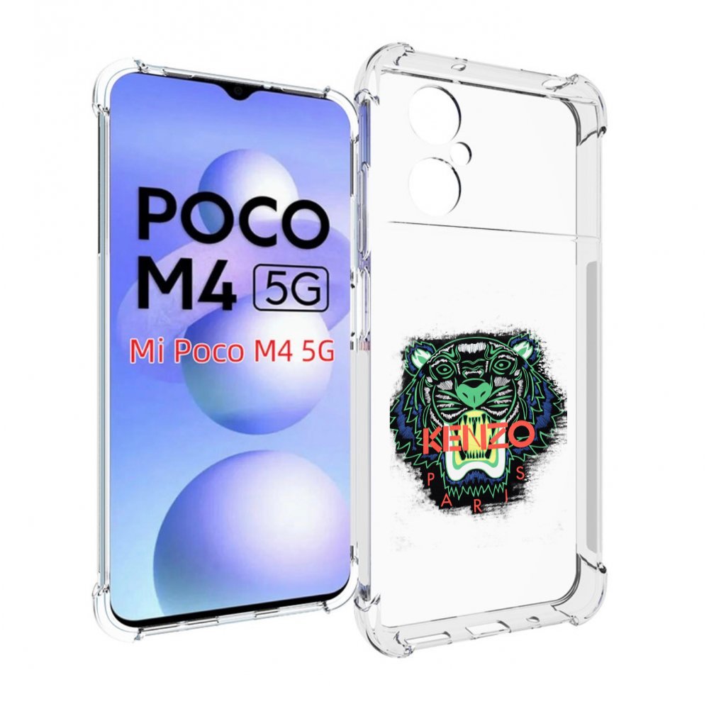 

Чехол MyPads кинзо для Xiaomi Poco M4 5G, Прозрачный, Tocco