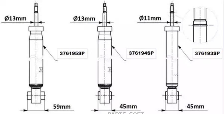 

Амортизатор OESpectrum 376194SP