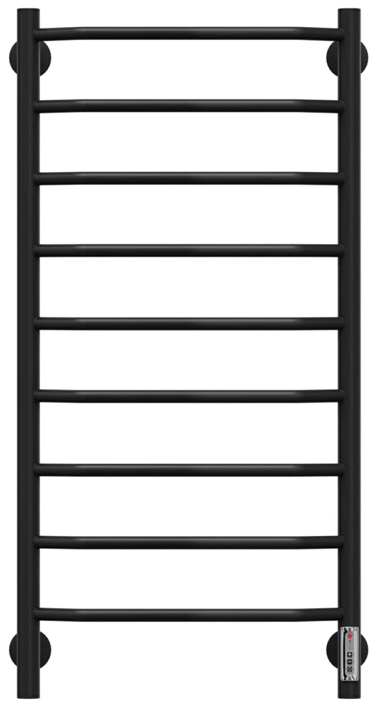 фото Полотенцесушитель электрический terminus виктория п9, лесенка, 532х950 мм, черный