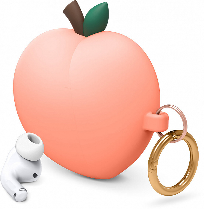 Чехол Elago Silicone Peach для AirPods Pro Peach