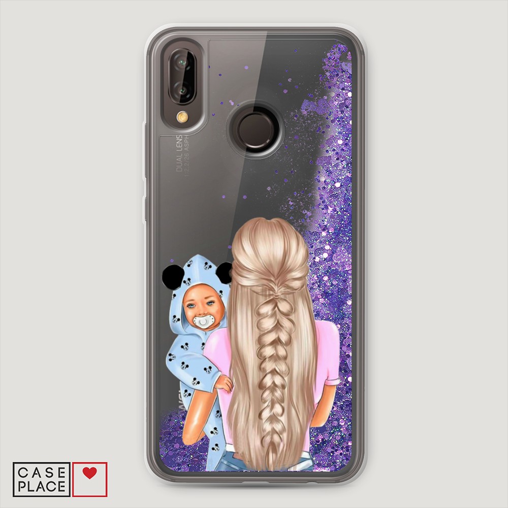 

Чехол Awog на Huawei P20 Lite/Nova 3e "Молодая мама", Разноцветный, 64492-1