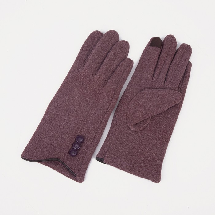 

Перчатки женские NoBrand 7963904, фиолетовый, 7963904