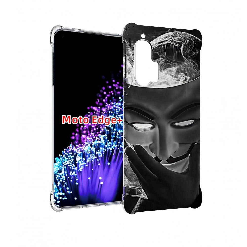 

Чехол MyPads Маска для Motorola Edge+ Plus, Прозрачный, Tocco