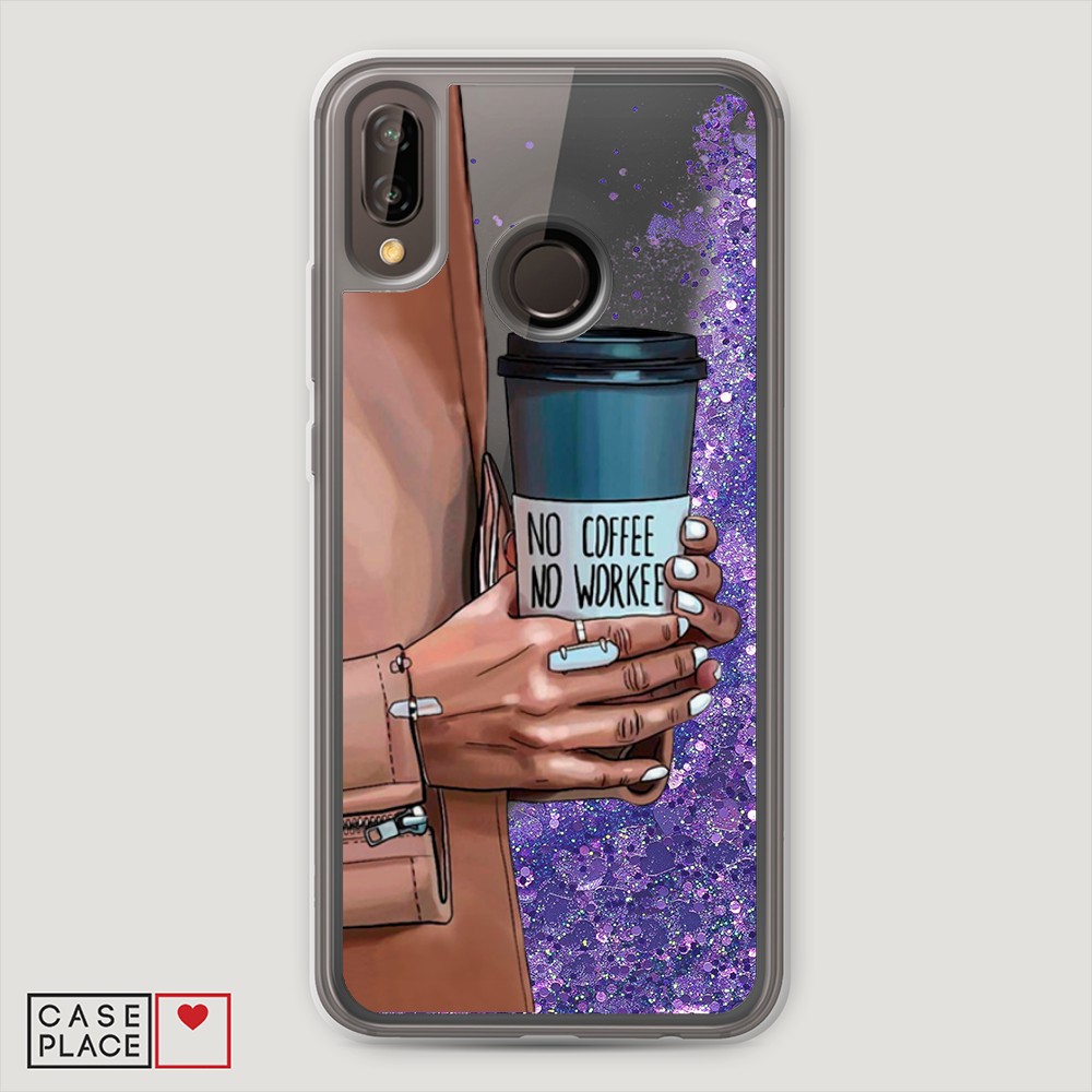 

Чехол Awog на Huawei P20 Lite/Nova 3e "No coffee", Разноцветный, 64492-1