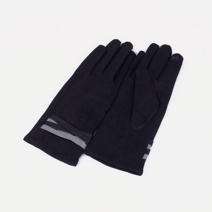 

Перчатки женские NoBrand 7557944 чёрные, р, Черный, 7557944