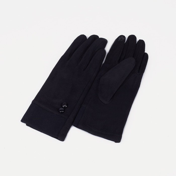 

Перчатки женские NoBrand 7529524 чёрные, р. 6.5, Черный, 7529524