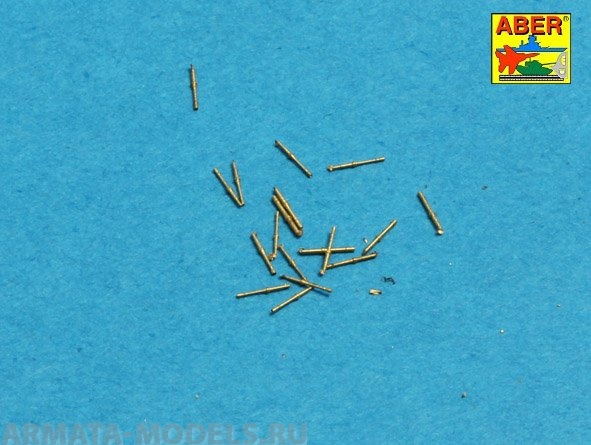 ABR-1:700-L-36Дополнения дляSet of 20 pcs 37 mm /54 Breda gun barrels for Italian Navy shi