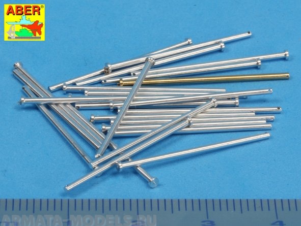

ABR-16 068A Дополнения для Panzer IV track link pins x 25 pcs. для Trumpeter 1/16, Однотонный
