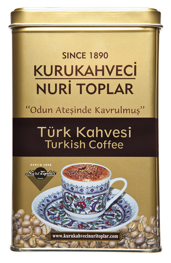 

Молотый кофе Kurukahveci Nuri Toplar 300 гр.