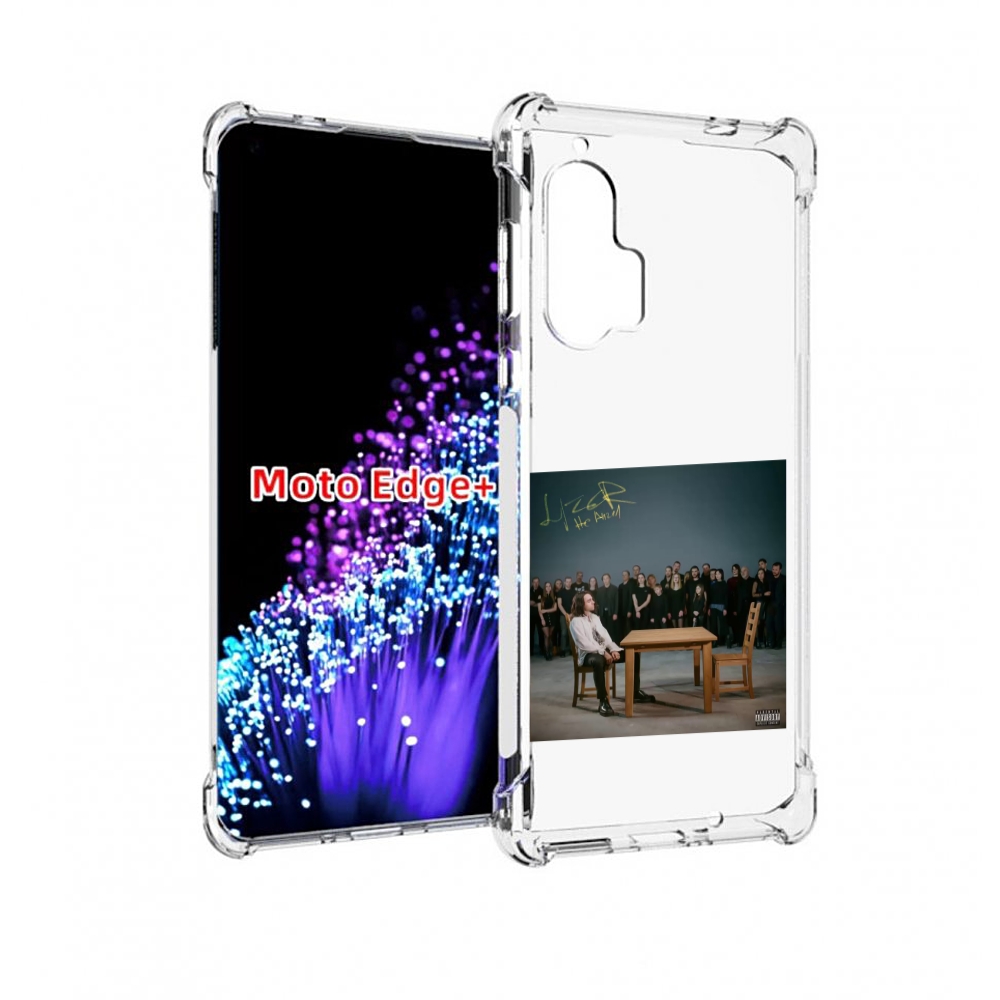 

Чехол MyPads Не Ангел LIZER для Motorola Edge+ Plus, Прозрачный, Tocco