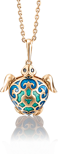 

Кулон из красного золота PLATINA jewelry 03-2402-00-402-1110-25, фианит, 03-2402-00-402-1110-25