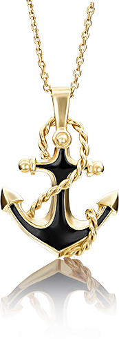 

Кулон из желтого золота PLATINA jewelry 03-2429-00-000-1130-25, эмаль, 03-2429-00-000-1130-25