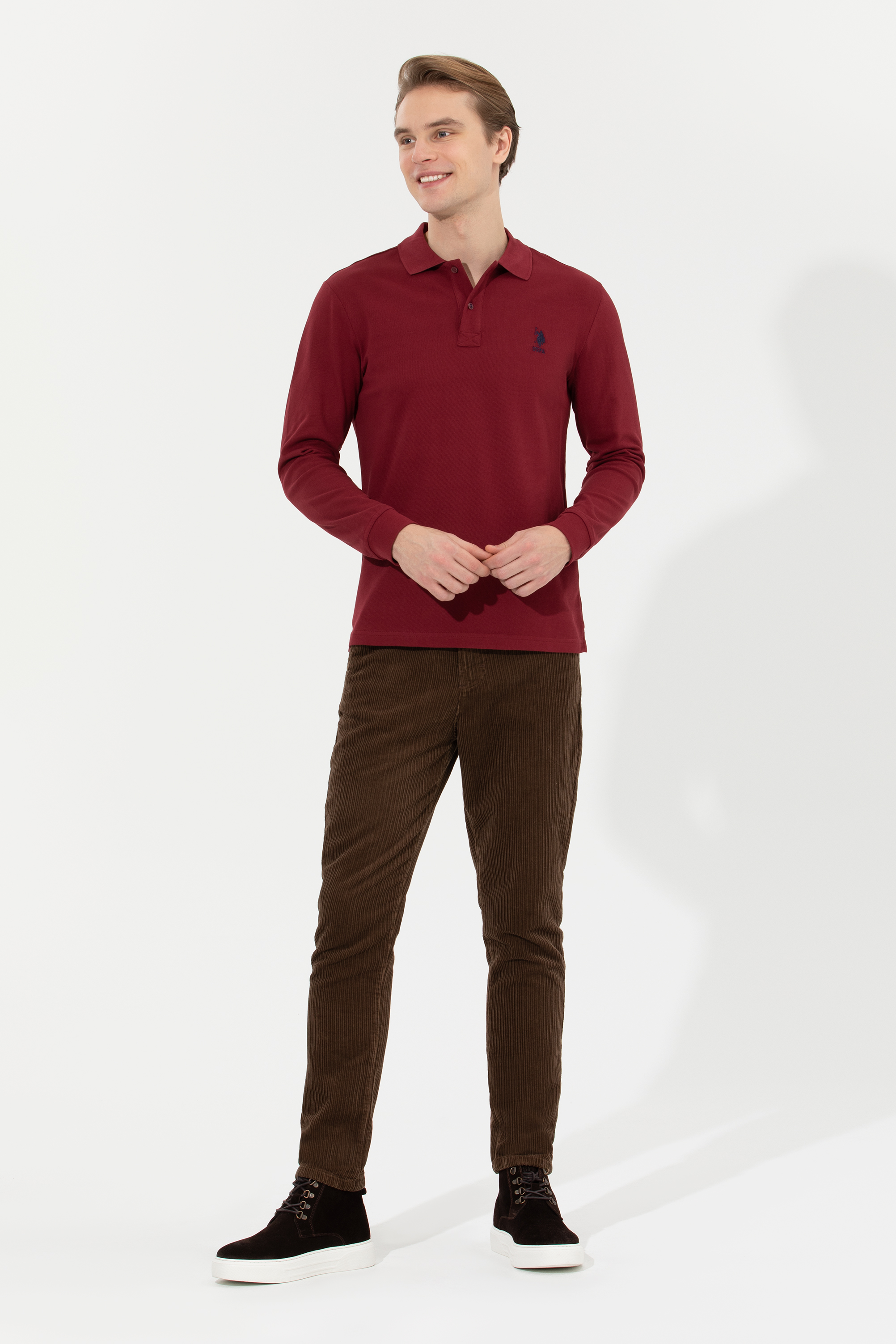 

Брюки мужские U.S. POLO Assn. G081SZ0780CEZAR коричневые 38, Коричневый, G081SZ0780CEZAR