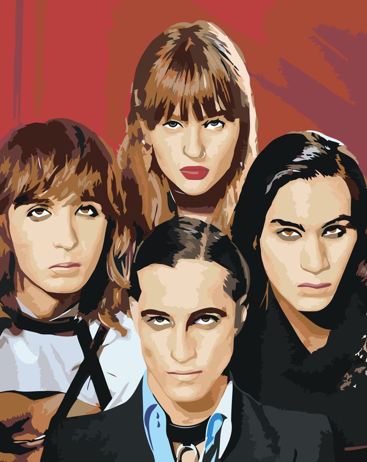 

Картина по номерам «Группа Maneskin Манескин 7»