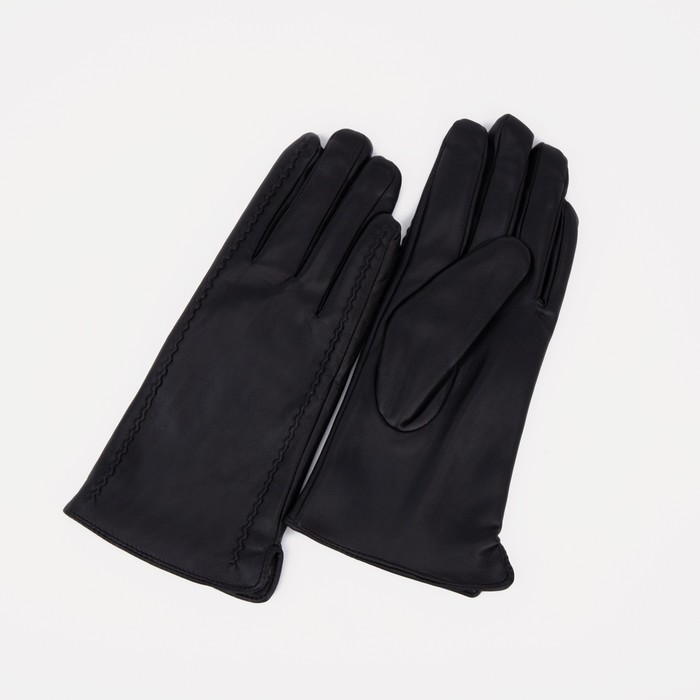 

Перчатки женские NoBrand 9323182 чёрные, р, Черный, 9323182