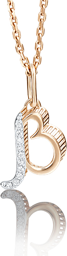 

Подвеска из красного золота PLATINA jewelry 03-2448-В-401-1110-03, фианит, 03-2448-В-401-1110-03