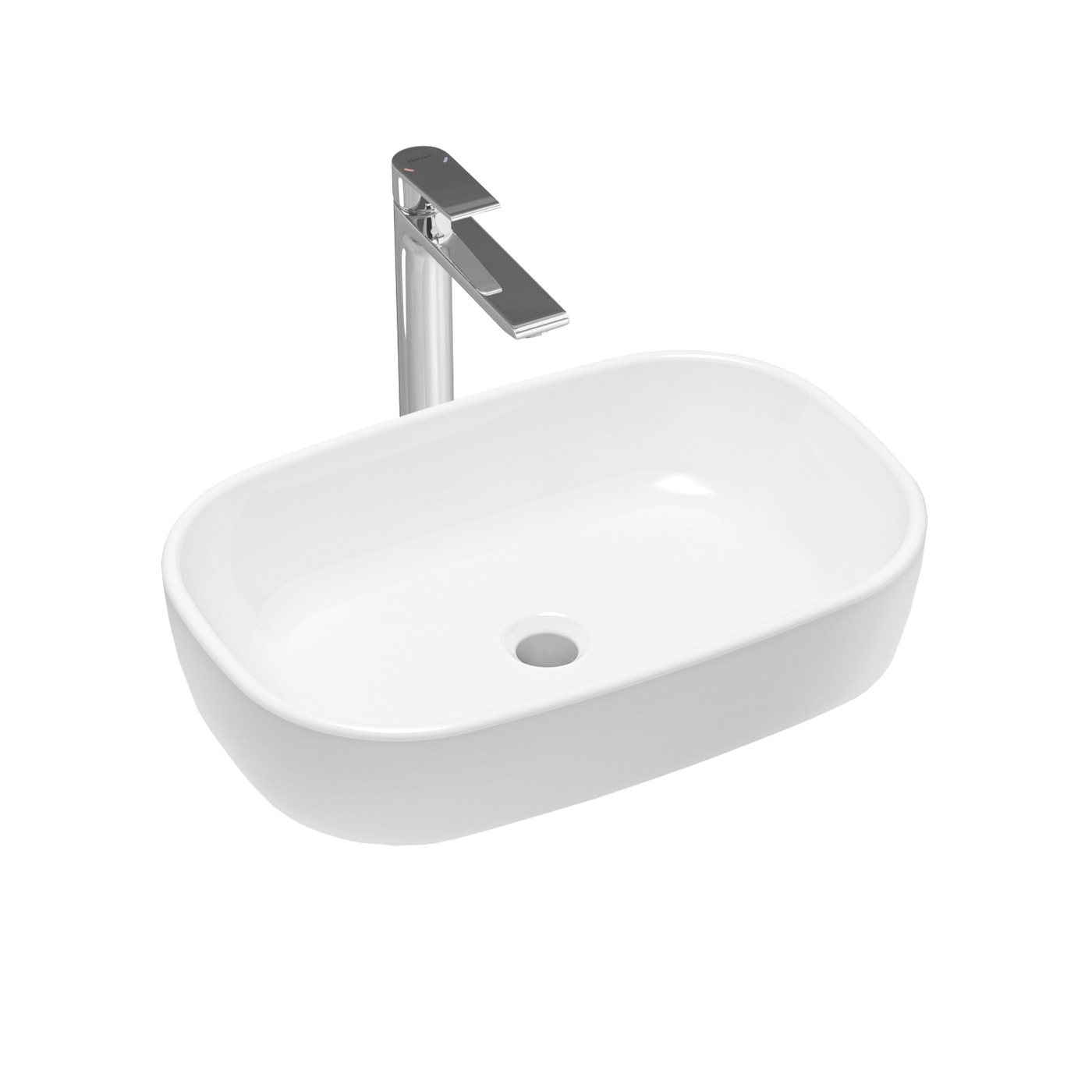 фото Комплект 2 в 1 lavinia boho bathroom sink 21510071, накладная раковина 54 см