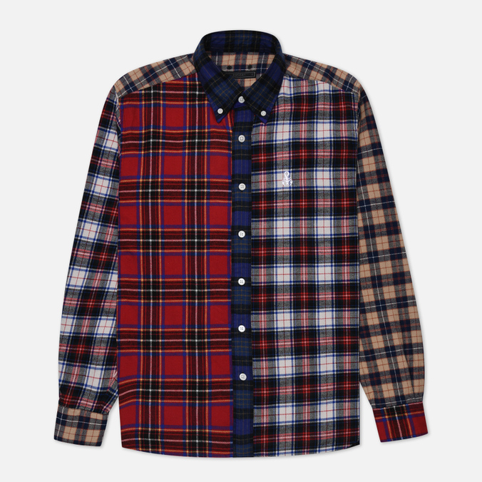 

Мужская рубашка SOPHNET. Flannel Check Scorpion Big B.D. красный, Размер L, Flannel Check Scorpion Big B.D.