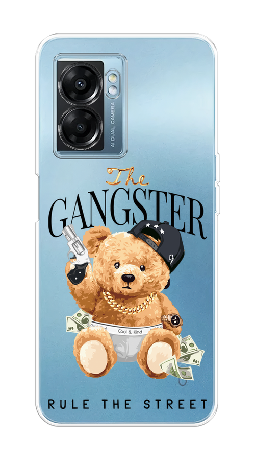 

Чехол на Oppo A57 5G/OnePlus Nord N300 5G "The Gangster", Бежевый;серый;черный, 2510250-6