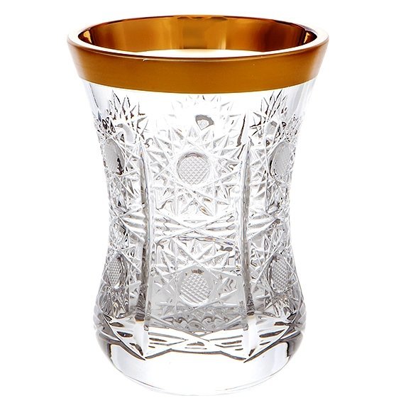 

Армуды для чая 170 мл 6 шт UNION GLASS "Хрусталь резной с золотом" 100093