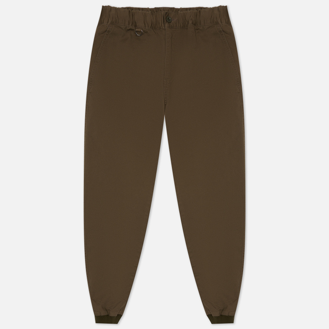 Мужские брюки SOPHNET. Slim Fit Ribbed Chino зелёный, Размер S